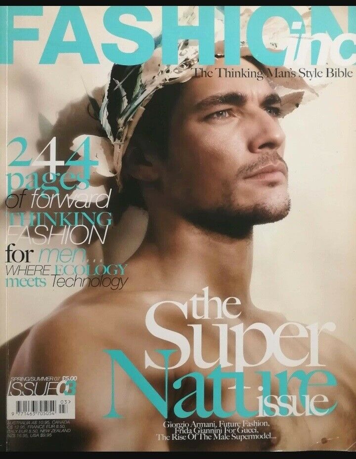 Fashion Inc Magazine SS 2007 DAVID GANDY by Kevin Mackintosh OLIVER CHESHIRE
