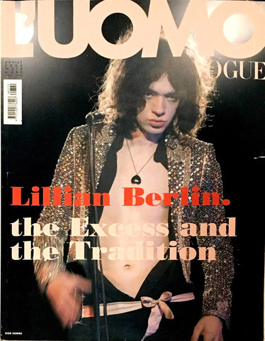 L'UOMO VOGUE Magazine April 2006 LILLIAN BERLIN Bruce Weber LAYKE ANDERSON