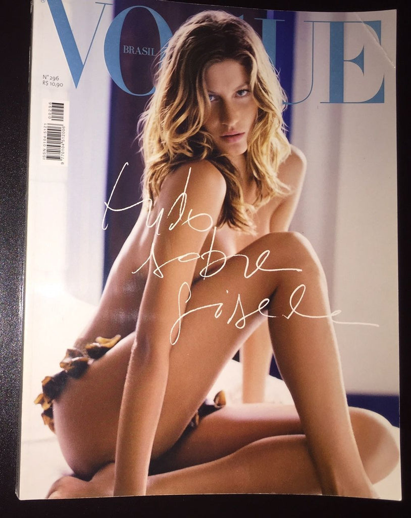 VOGUE Brazil Magazine February 2003 Completely dedicated to GISELE BUNDCHEN