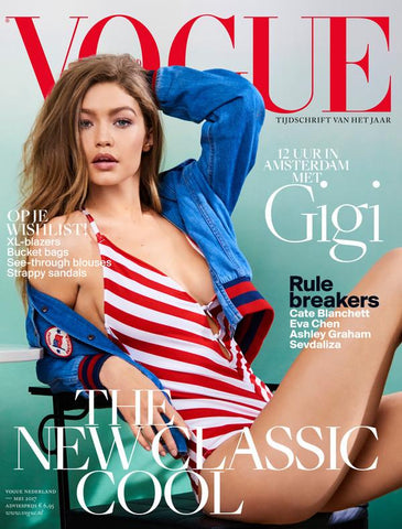 VOGUE Magazine Netherlands May 2017 cover GIGI HADID