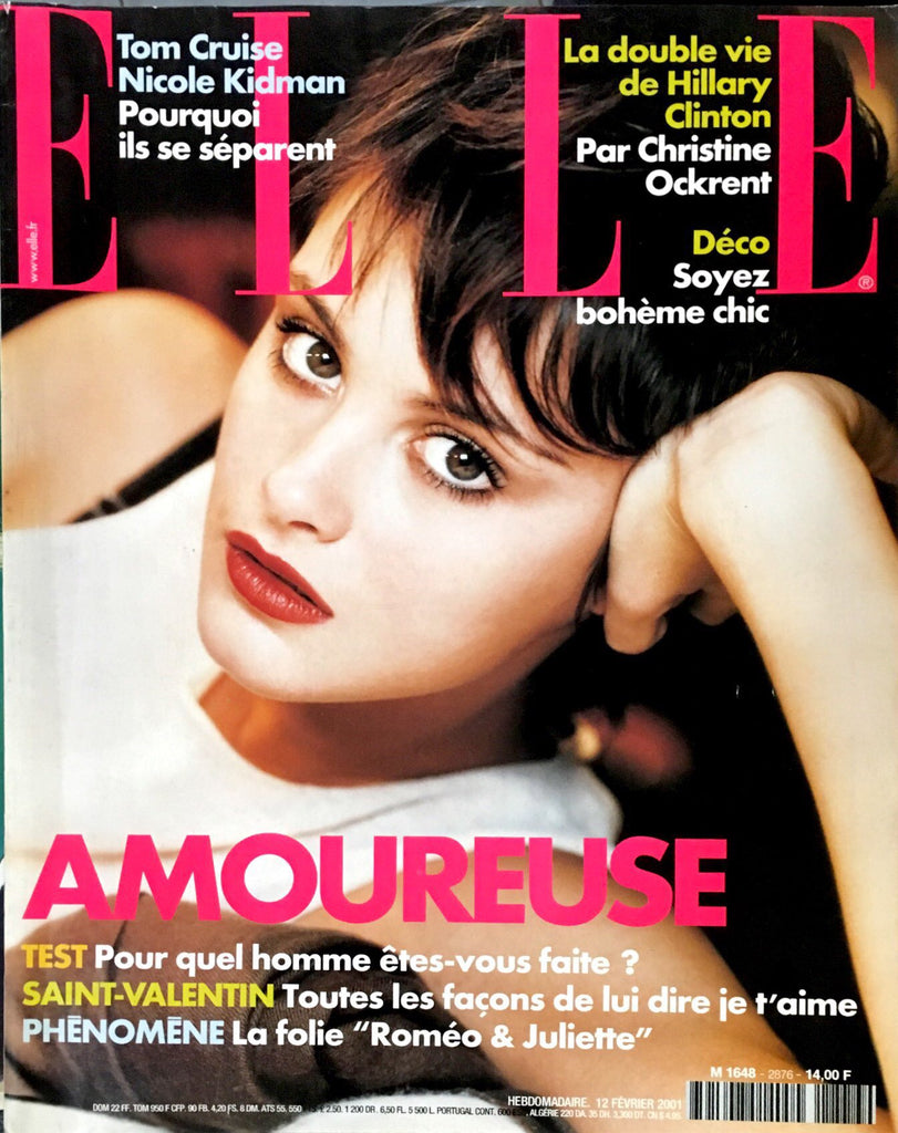 ELLE Magazine France N°2876 February 2001 TRISH GOFF Elsa Zylberstein JENNY NIELSEN