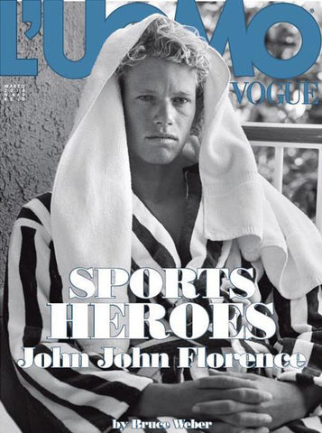 L'UOMO VOGUE Magazine March 2016 Bruce Weber JOHN JOHN FLORENCE Alan Jouban NICK KYRGIOS