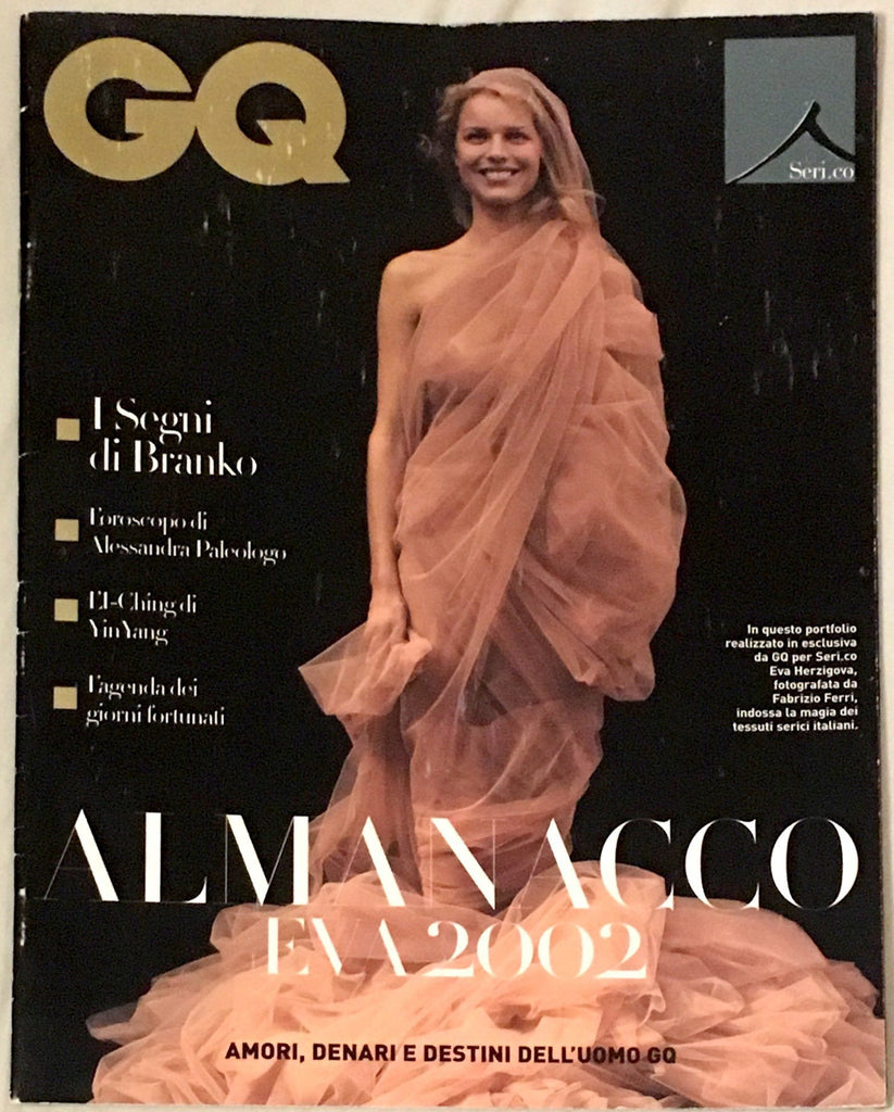 GQ Italia Magazine Supplement EVA HERZIGOVA by FABRIZIO FERRI [ Zodiac Portfolio ]