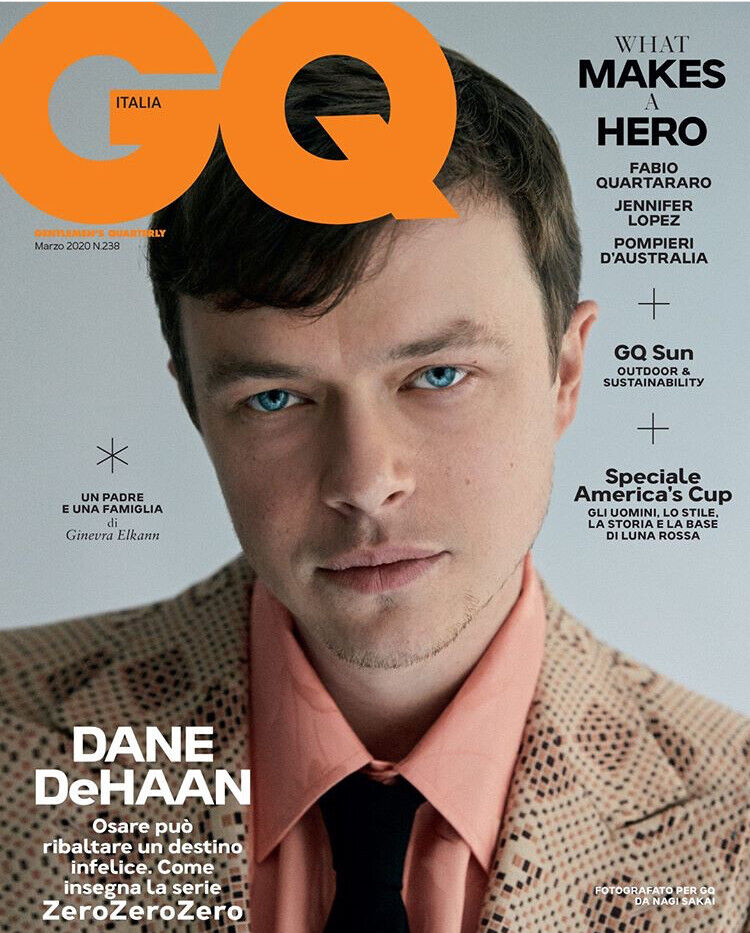 GQ Magazine Italia March 2020 DANE DEHAAN Brand New