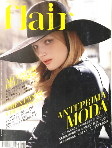 FLAIR Italia Magazine August 2005 GUINEVERE VAN SEENUS Heather Marks DEWI DRIEGEN