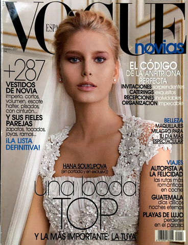 VOGUE Novias SPOSA Wedding BRIDE Magazine S/S 2007 HANA SOUKUPOVA Eniko Mihalik