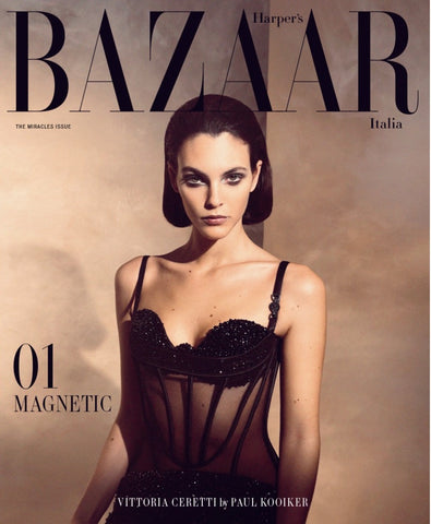 HARPER'S BAZAAR Magazine Italia December 2022 VITTORIA CERETTI by Paul Kooiker
