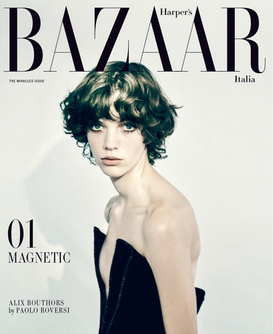 HARPER'S BAZAAR Magazine Italia December 2022 ALIX BOUTHORS by PAOLO ROVERSI