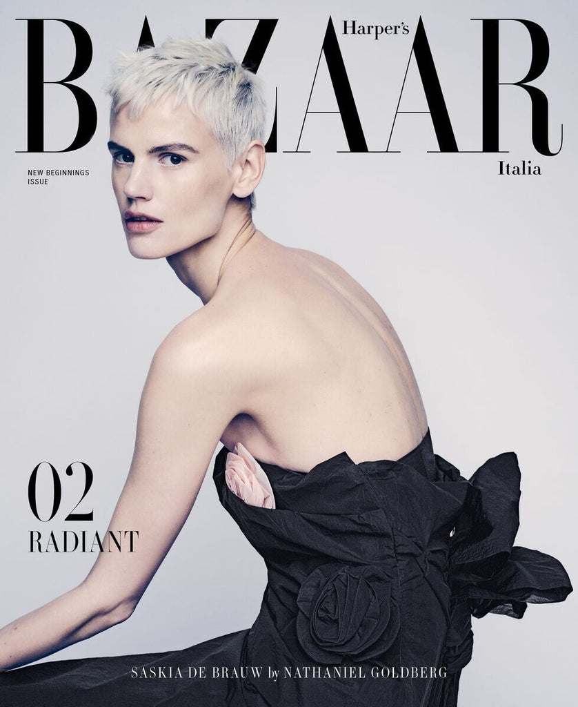 HARPER'S BAZAAR Magazine Italia February 2023 Saskia De Brauw Nathaniel Goldberg