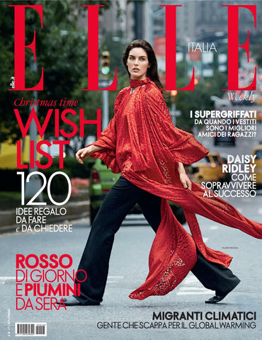 ELLE Magazine Italia December 2019 HILARY RHODA Michael Sanders DAISY RIDLEY Sealed