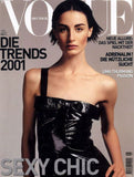 VOGUE Germany Magazine January 2001 ERIN O'CONNOR Mini Anden COLETTE PECHEKHONOVA - magazinecult