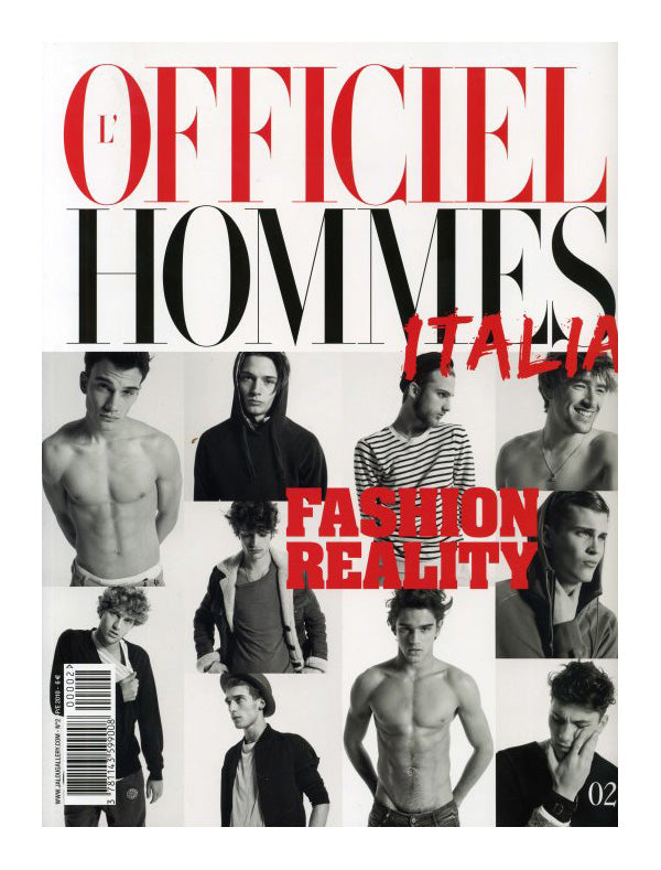 L'OFFICIEL HOMMES Italia Magazine 2010 MARLON TEIXEIRA Clement Chabernaud NILS BUTLER