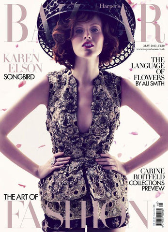HARPER's Bazaar UK Magazine May 2013 KAREN ELSON Soo Joo Park IRINA SHAYK