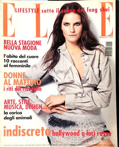 ELLE Magazine Italia May 2003 MINI ANDEN Adriana Lima AURELIE CLAUDEL