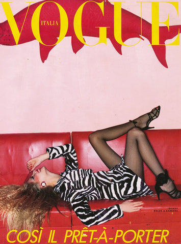 VOGUE Italia Magazine September 1994 KIRSTY HUME