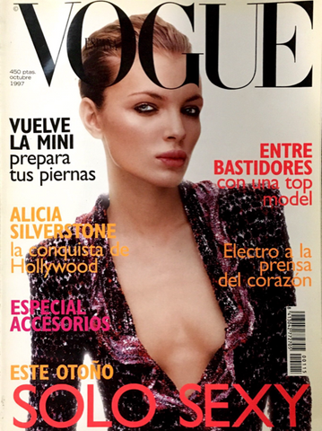 VOGUE Magazine Spain October 1997 ESTHER CANADAS Kylie Bax AUDREY MARNAY