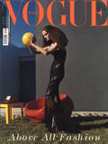 VOGUE Magazine Italia March 2004 LISA CANT Helmut Newton MARIACARLA BOSCONO Karen Elson