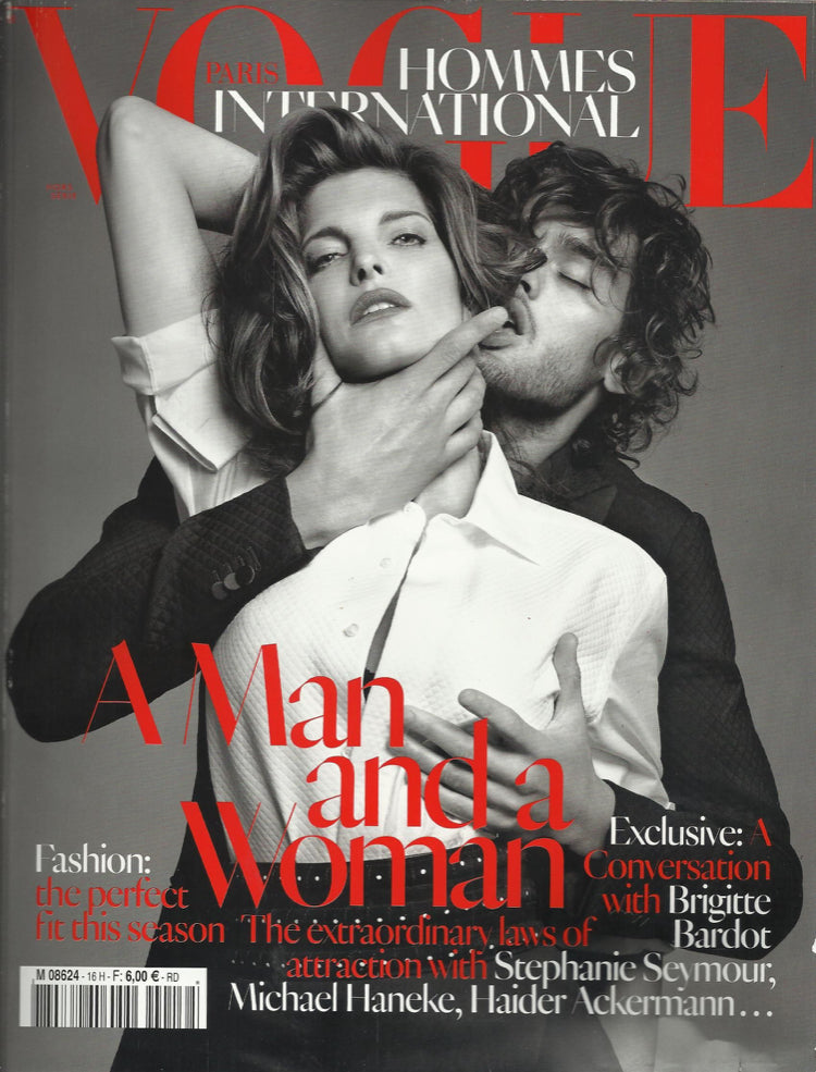 VOGUE Hommes Magazine #16 Fall 2012 Marlon TEIXEIRA Stephanie Seymour BRIGITTE BARDOT