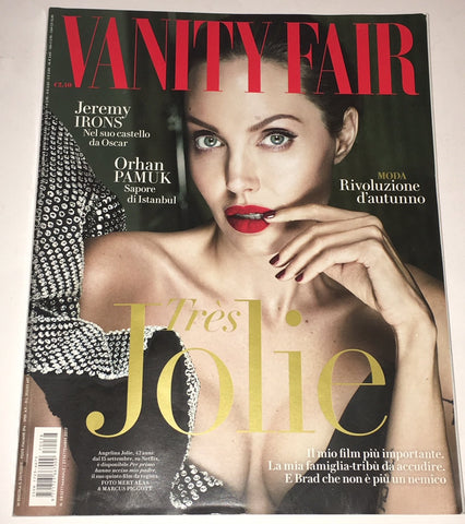 VANITY Fair Magazine 2017 ANGELINA JOLIE Jeremy Irons GILLIAN ANDERSON Bill Pullman