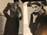 HARPERS BAZAAR Italia Magazine November 1979 OLIVIA NEWTON JOHN Janice Dickinson