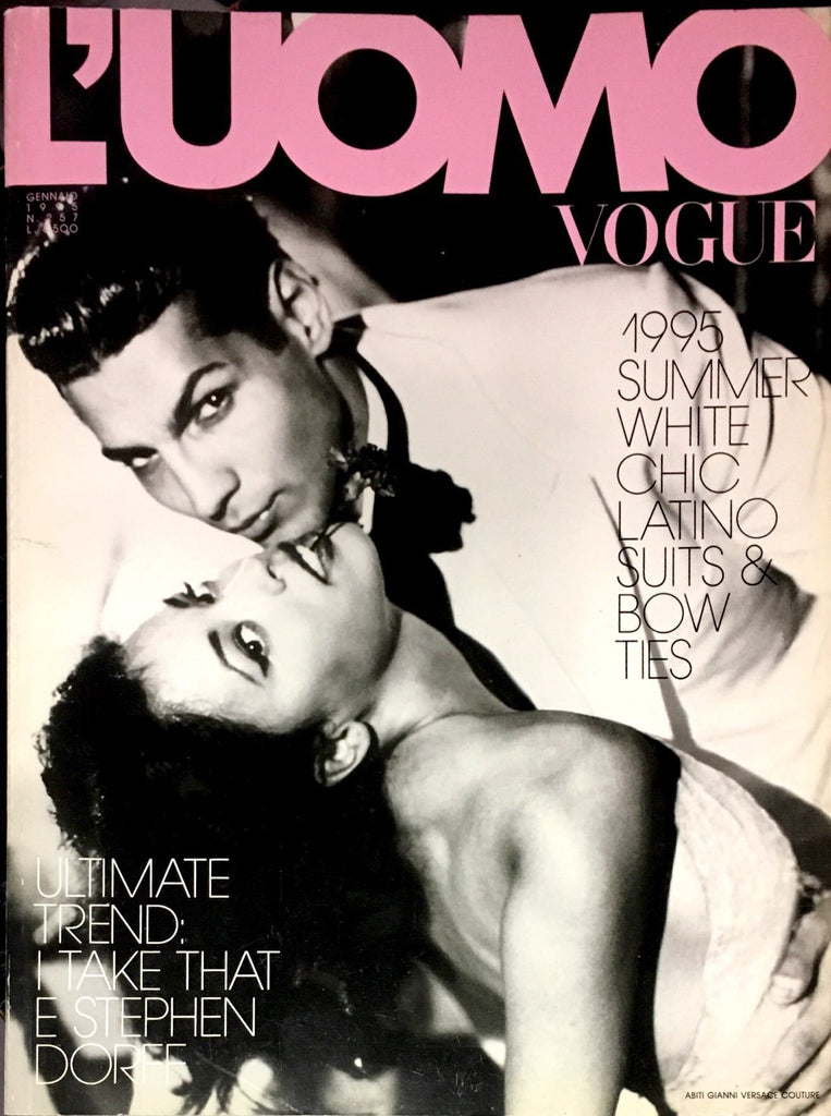 L'UOMO VOGUE Magazine January 1995 TAKE THAT Stephen Dorff BENICIO DEL TORO