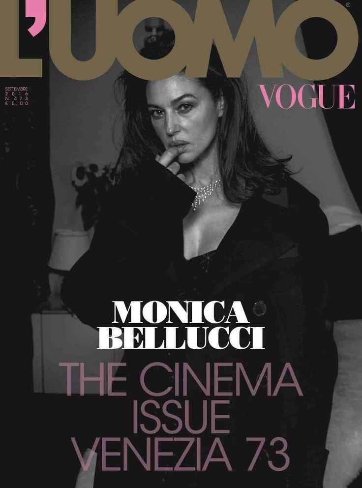 L'Uomo VOGUE Magazine September 2016 MONICA BELLUCCI Aaron Taylor Johnson ANDREW GARFIELD