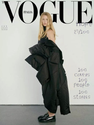 Vogue Italia Magazine September 2020 ABBY CHAMPION Cover 27 of 100