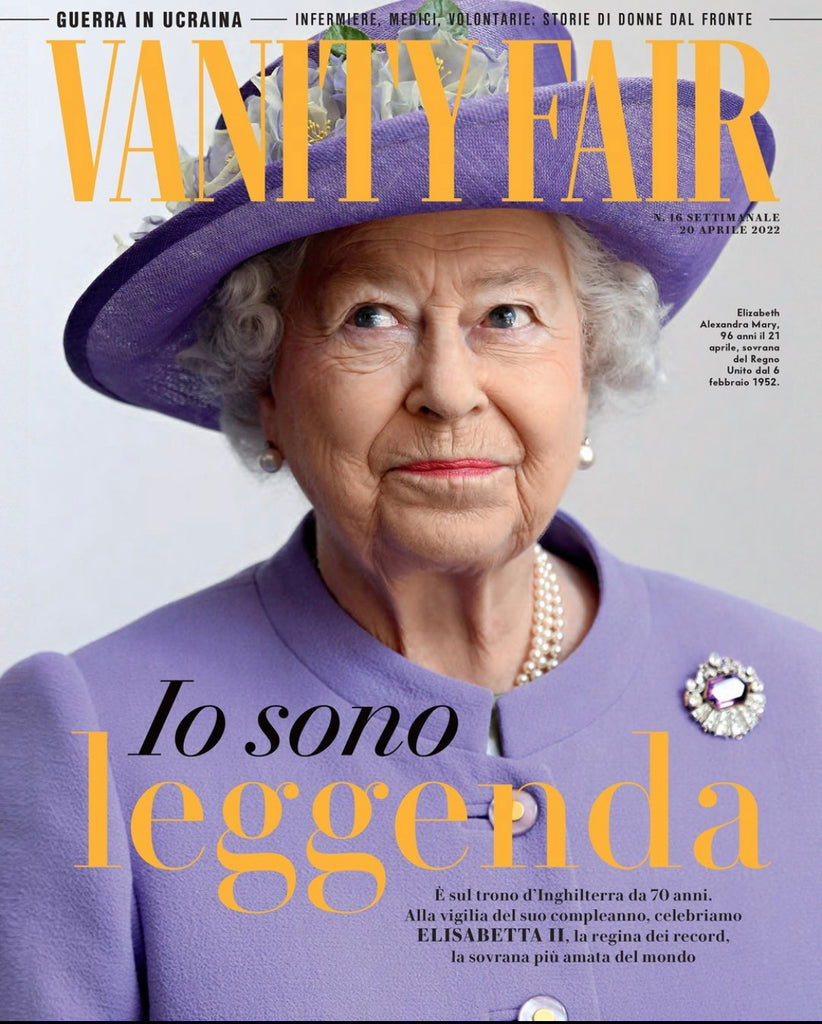 Vanity Fair Italia Magazine  April 2022 HMR Queen Elizabeth