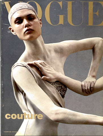 VOGUE Magazine Italia ALTA MODA March 1999 MALGOSIA BELA Emily Sandberg KAREN ELSON Maggie Rizer