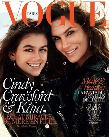 VOGUE Paris Magazine April 2016 CINDY CRAWFORD Kaia Gerber RUTH BELL Mario Testino FEI FEI SUN