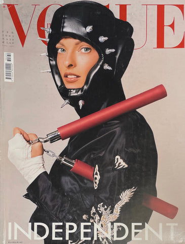 VOGUE Magazine Italia February 2003 LINDA EVANGELISTA Tilda Swinton CORINNE DAY Boscono