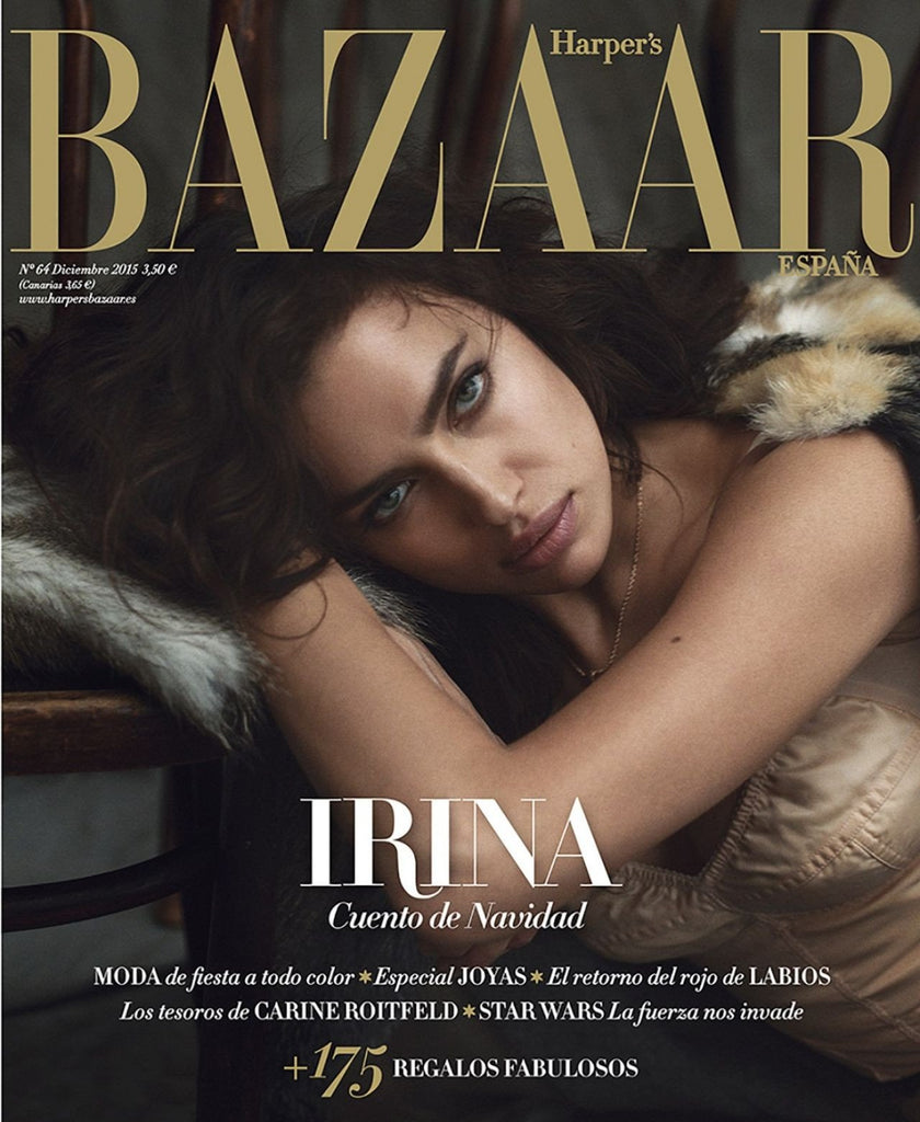 HARPER'S BAZAAR Magazine Spain December 2015 IRINA SHAYK Fanny Francois