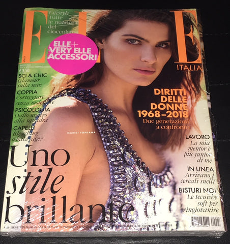 ELLE Magazine Italia March 2018 ISABELI FONTANA Alyssa Miller OPHELIE GUILLERMAND