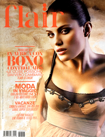 FLAIR Magazine July 2006 ISABELI FONTANA Bridget Hall LEAH DE WAVRIN Dewi Driegen