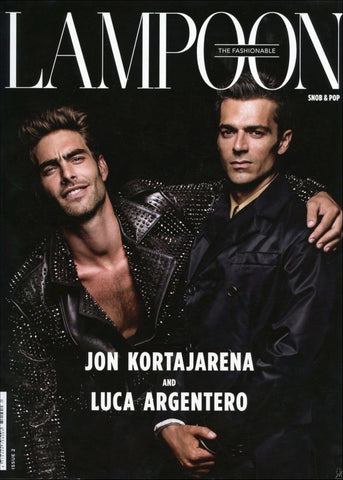 LAMPOON Magazine 2015 JON KORTAJARENA Luca Argentero AMBER LE BON Carla Fracci JULIA ROITFELD