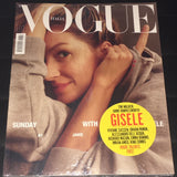 VOGUE Magazine Italia February 2018 GISELE BUNDCHEN Anna Cleveland SEALED