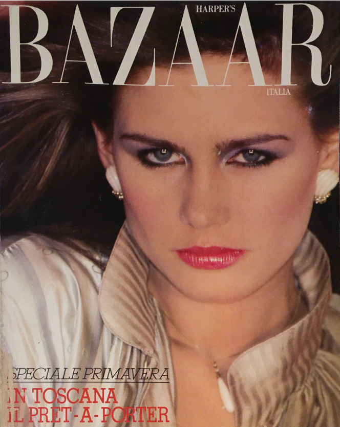 HARPER'S BAZAAR Magazine Italia May 1978 JULI FOSTER Susan Hess IMAN