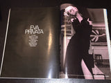 Marie Claire Italia magazine February 2001 JACQUETTA WHEELER Eva Herzigova HILARY RHODA Zoe Gaze - magazinecult