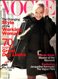 VOGUE US Magazine August 1994 KAREN MULDER Bridget Hall SHALOM HARLOW Evangelista