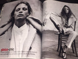 MARIE Claire Magazine Italia December 1998 ANGELA LINDVALL Tanga Moreau JENNY KNIGHT