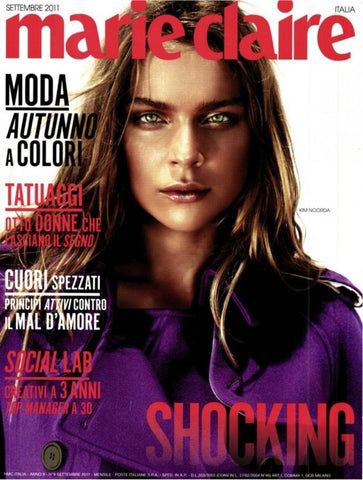 MARIE Claire Italy Magazine 2011 KIM NOORDA Mona Johannesson PATRYCJA GARDYGAJLO Ieva Laguna