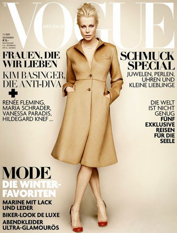 VOGUE Magazine Germany November 2007 KIM BASINGER Daria Werbowy VALENTINA ZELYAEVA