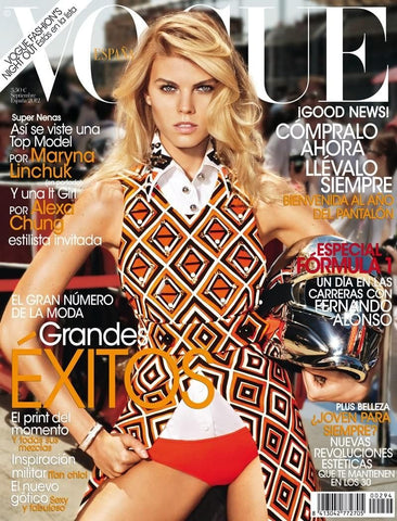 VOGUE Spain Magazine September 2012 MARYNA LINCHUK Alexa Chung ENIKO MIHALIK