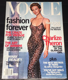 VOGUE US Magazine October 2000 CHARLIZE THERON Stephanie Seymour GISELE BUNDCHEN