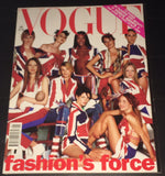 VOGUE Magazine UK January 2002 GISELE BUNDCHEN Corinne Day KAROLINA KURKOVA