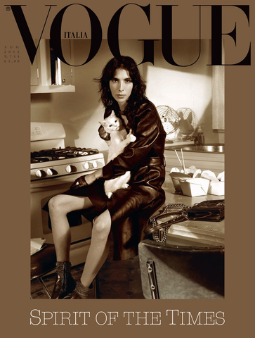 VOGUE Magazine Italia August 2012 JAMIE BOCHERT Georgia May Jagger LANA DEL REY