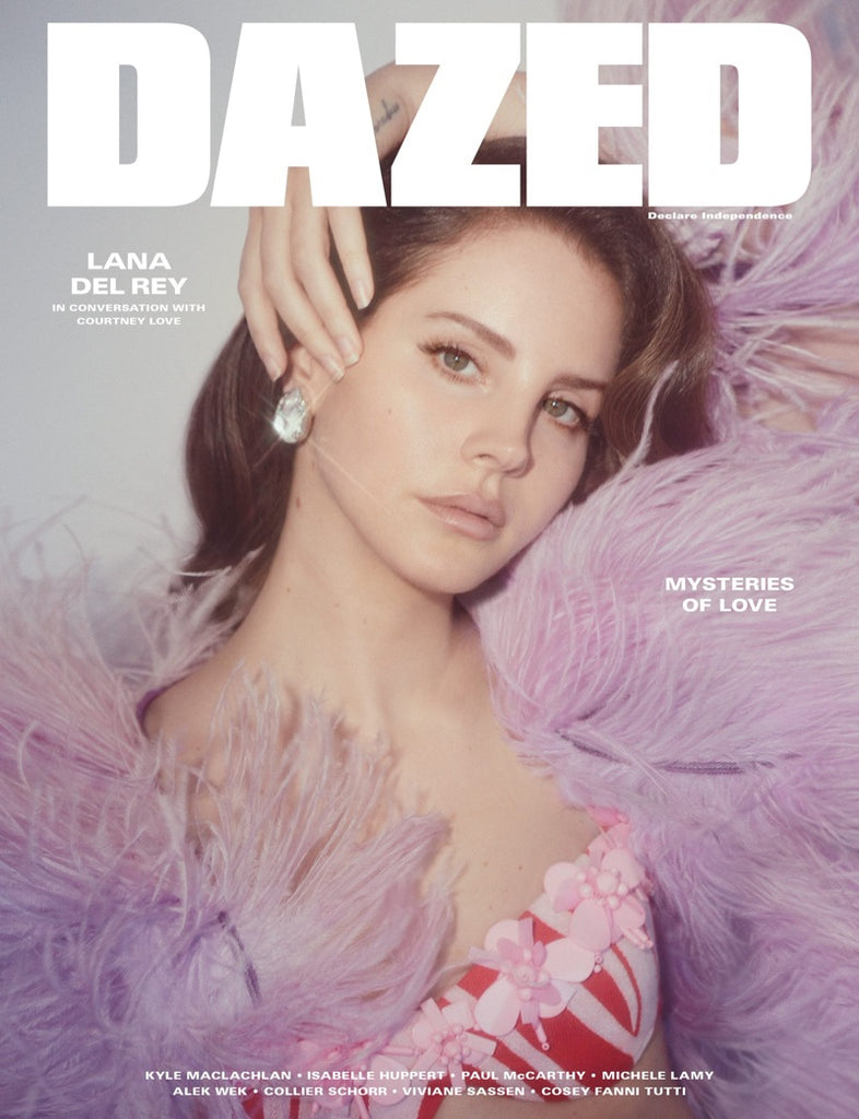 DAZED & CONFUSED Magazine 2017 LANA DEL REY Isabelle Huppert GRACE HARTZEL