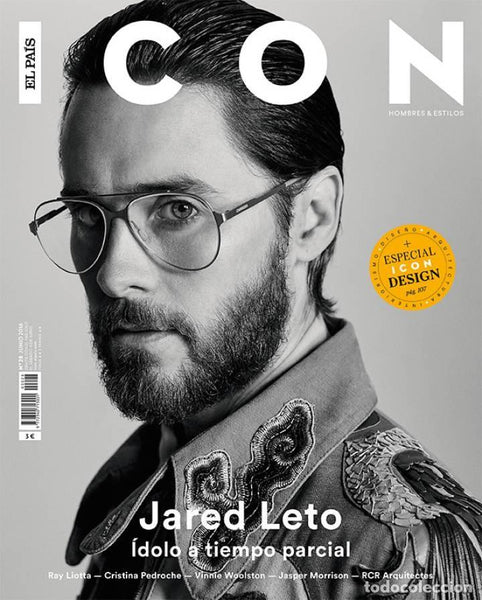 Icon Magazine Spain June 2016 JARED LETO Ray Liotta VINCENT WOOLSTON C
