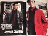 LINEA UOMO September 1985 MEN'S Fashion Magazine TONI THORIMBERT Peter Gravelle