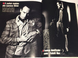 LINEA UOMO September 1985 MEN'S Fashion Magazine TONI THORIMBERT Peter Gravelle